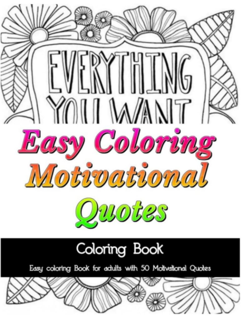 Adult coloring book