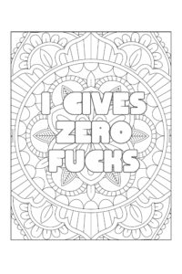 Adult Swear Word Coloring Books