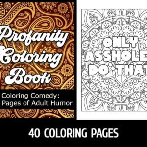 Profanity Coloring Book
