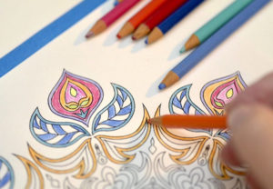 Coloring books to relax and destress