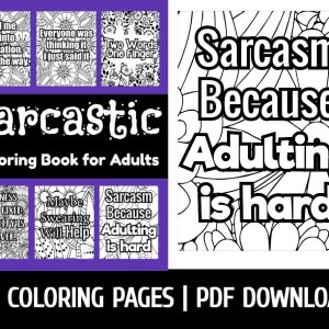 My Sarcastic Coloring Book
